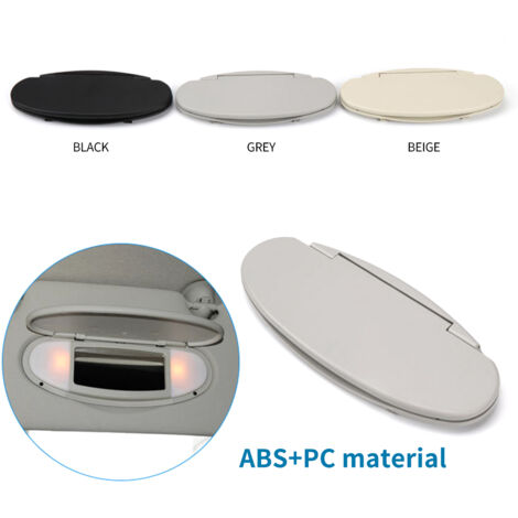 Pare-soleil miroir de vanité couverture pare-soleil miroir remplacement pour BMW Mini R55 R56 R60 2007-2014