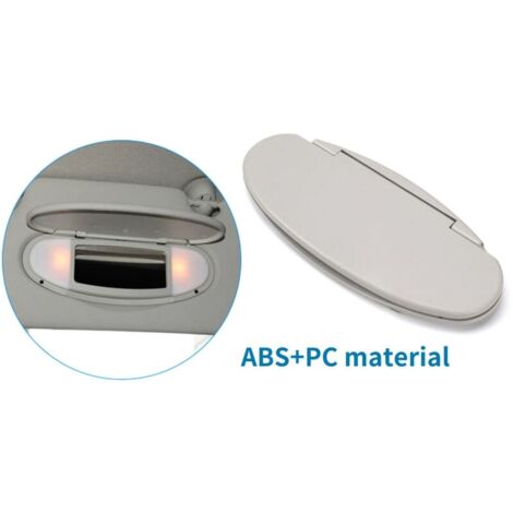 Pare-soleil miroir de vanité couverture pare-soleil miroir remplacement pour BMW Mini R55 R56 R60 2007-2014
