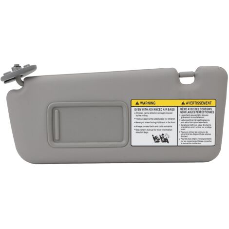 Pare-soleil multifonctionnel avec miroir de courtoisie, côté conducteur gauche (réf. 7432042420B0) – Pièce de rechange pour RAV4 2004 à 2005