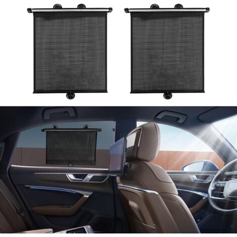 Rideau pare-soleil rétractable pour voiture, store pare-soleil à