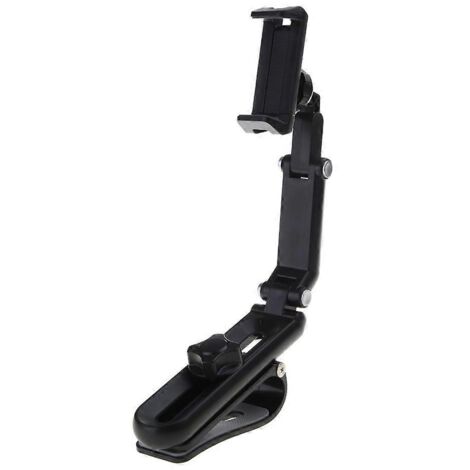Pare-soleil support téléphone tableau de bord universel, support voiture pivotant à 360°, fixation GPS portable.