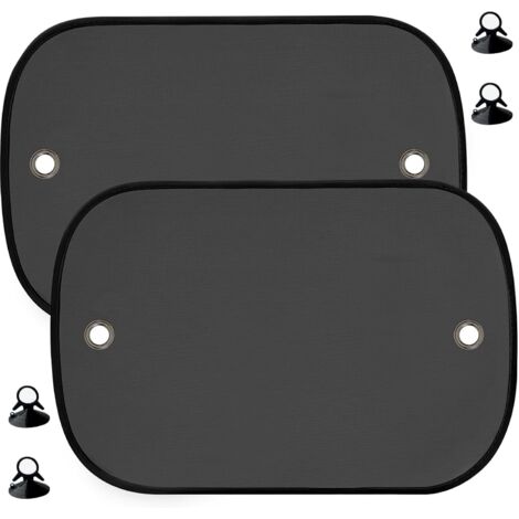 Pare Soleil Voiture Bébé, Protection UV/Chaleur, Pare-Soleil Fenêtre de Voiture pour Enfant, Sac de Rangement, 50 x 30cm (2 pièces)