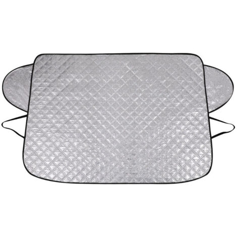 Pare Soleil Voiture, Couverture Pare-Brise Voiture Bâche Pare Soleil Voiture Avant Protection Pliable Housse de Pare Brise pour Plupart des Véhicules Anti UV Isolation la Chaleur