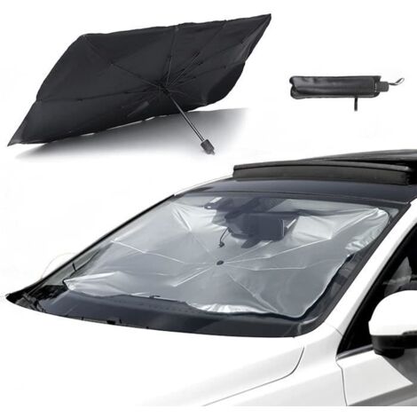 Pare Soleil Voiture - Non spécifié - Pliable - Protection UV 50+ - Étui en cuir inclus - 2 tailles disponibles