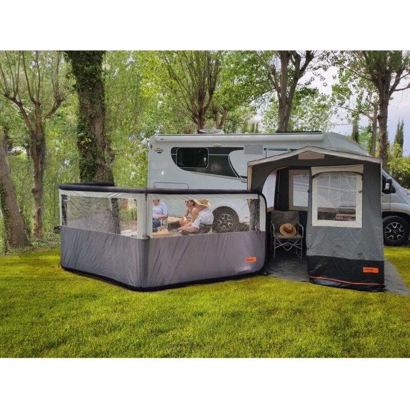 Pare-vent gonflable Privacy 3 pans Soplair