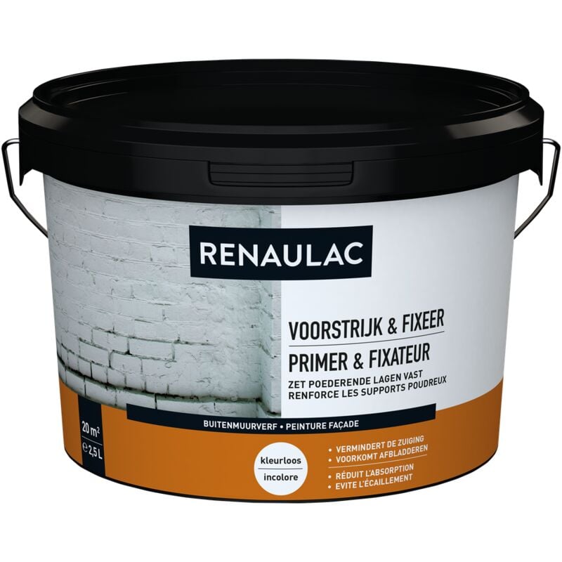 

fachada de pintura de imprimación y Fixer - 2.5L - Incolore - Renaulac