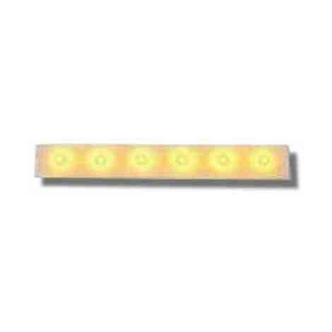 PARED - Intermitente electrónico LED amarillo para portones 24V CARDIN PARED