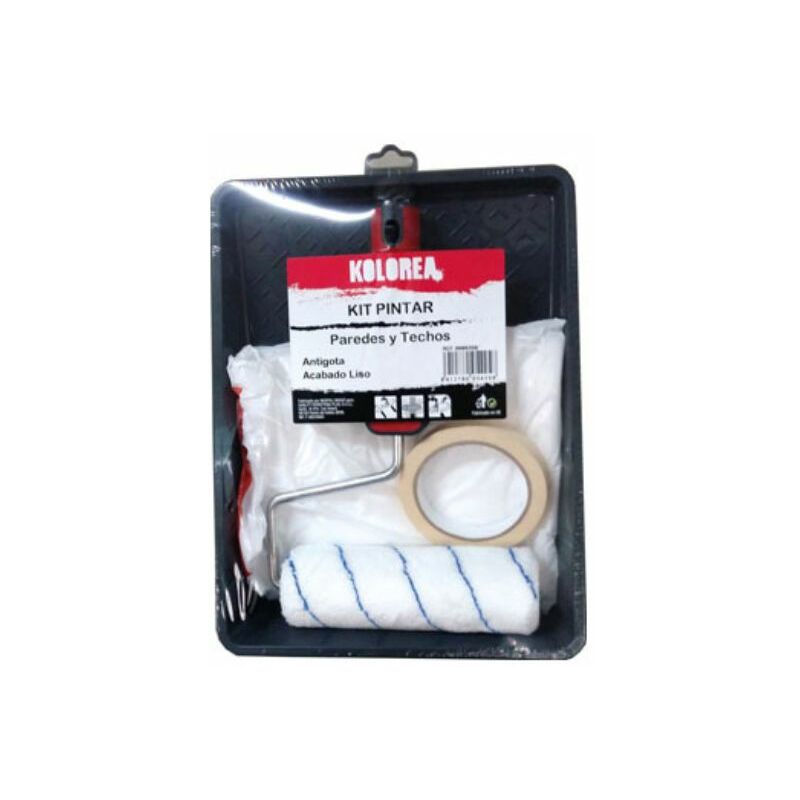 

Kit de 4 herramientas para pintar paredes y techos - Kolorea