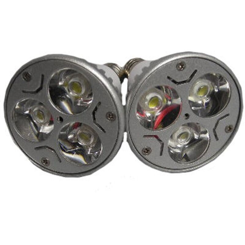 Pareja De Focos 3 Led E14 Blancos Bajo Consumo