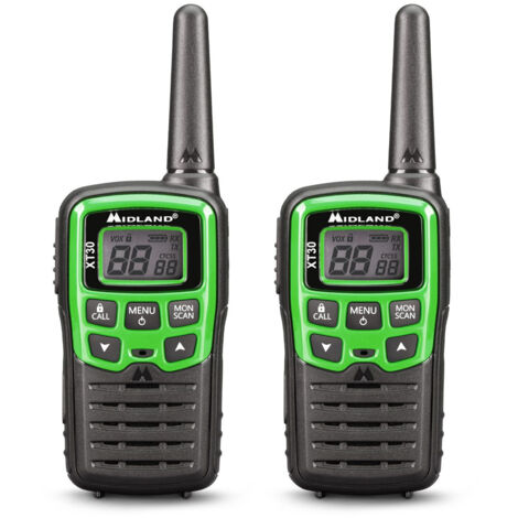 Pareja Walkies PMR446 XT30 6Km Midlan