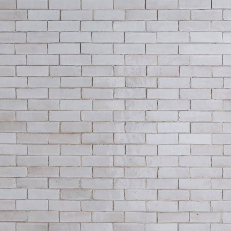 Parement bejmat zellige blanc fès 1m²