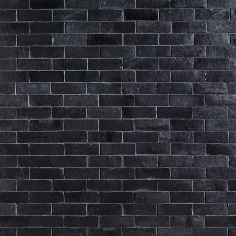 Parement bejmat zellige métal argenté 1m²