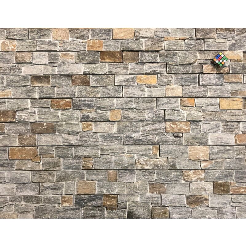 Parement mural - easypanel - Bali - 15x55-60x3,5-4,5cm en z - Naturelle - (1 m²)