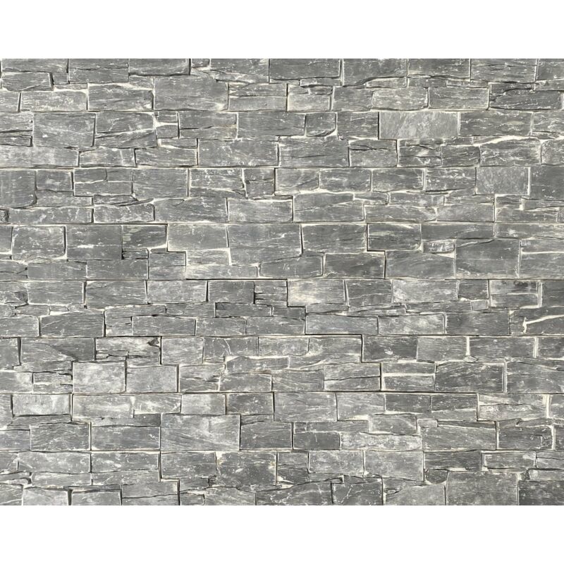 Parement mural - easypanel - Etna - 15x55-60x3,5-4,5cm en z - Naturelle - (1 m²)