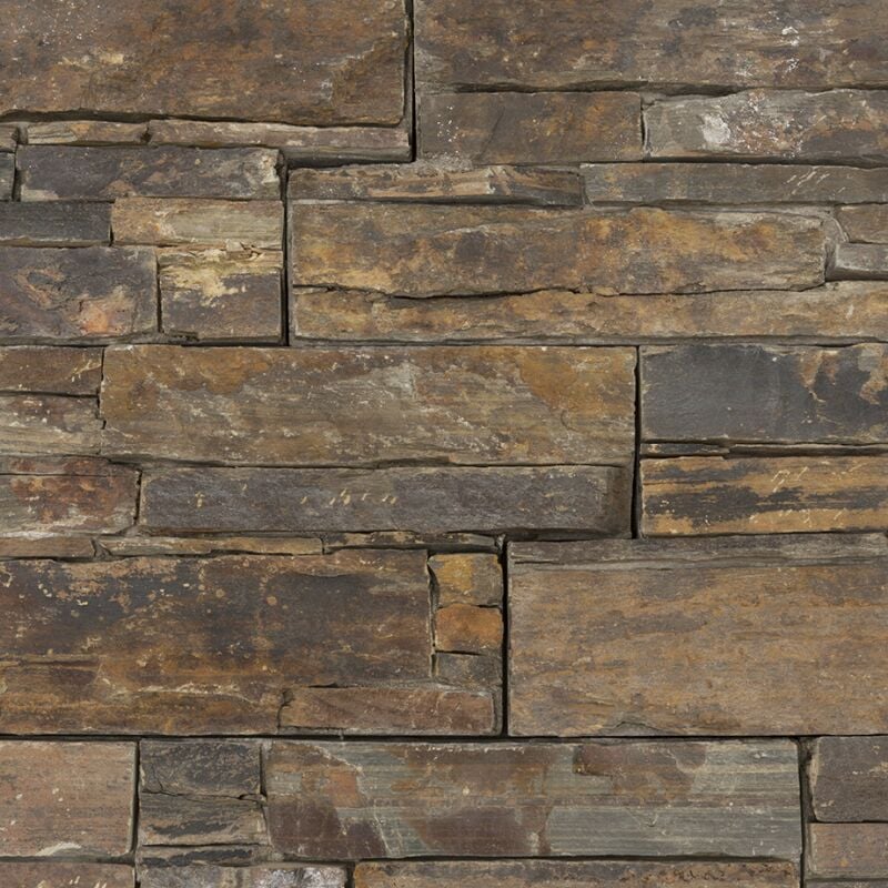 Decoon - Parement roche naturelle 0,33 m2 multicolor