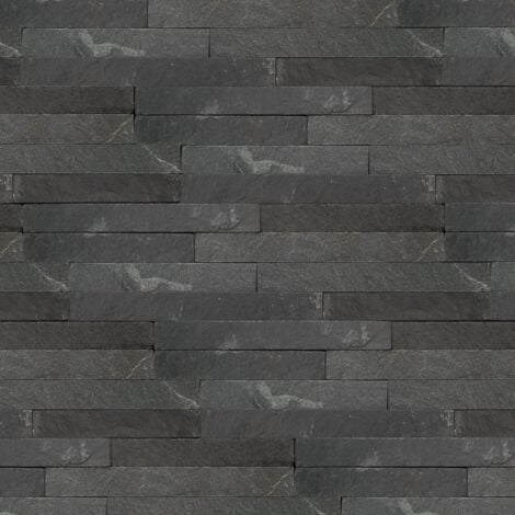 Parement pierre naturelle 0,468 m2 graphite