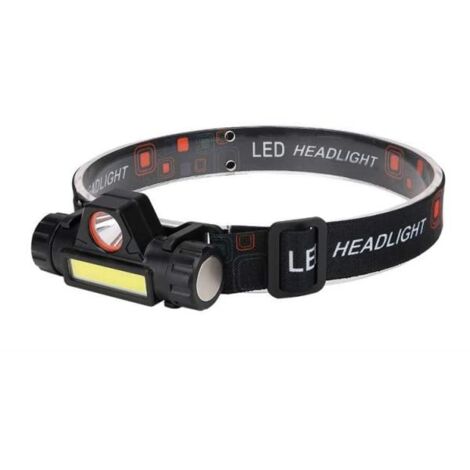 PARENCE. - Lampada frontale a LED USB multifunzione - 2 modalità di illuminazione/regolabile a 120°/ Magnete inserito - Uscite all'aperto/attività fisiche/Quotidiano