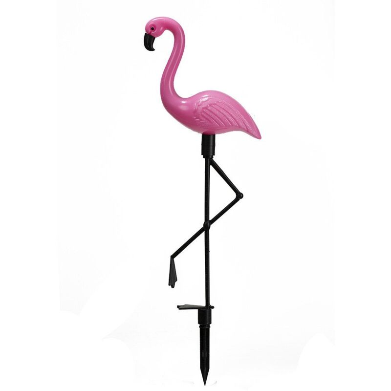 Terre jardin - Solar-Flamingo-Lampe - 3er-Set