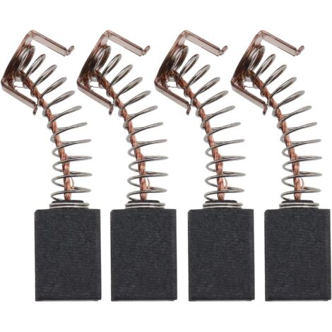 AHLSEN Pares de escobillas de carbón de repuesto para motor compatibles con accesorios para amoladora angular Black & Decker G720 WS125