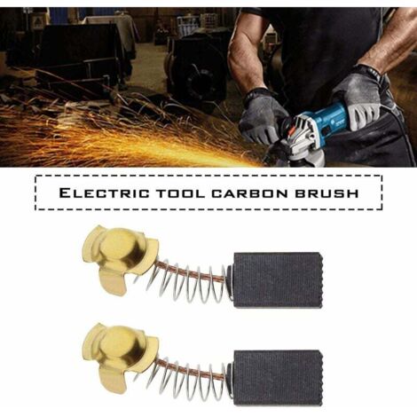 pares de escobillas de carbón de repuesto para motor de taladro con cable, compatible con 71118 mm