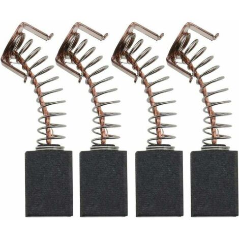 pares de escobillas de carbón para motor, 12 x 8 x 5 mm, compatibles con amoladora angular WS125 de Black & Decker G720