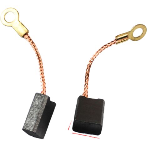Pares de escobillas de carbón, taladro de agua, taladro, escobillas de carbón, 18x13x7mm