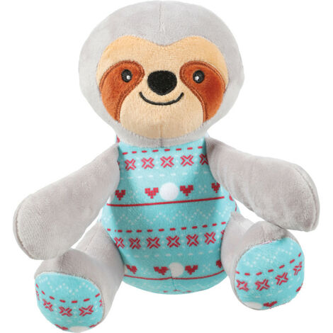 Paresseux assis Jouet peluche Chiquitos pour chien - zolux