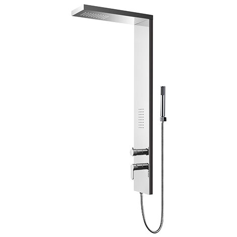 PARETE ATTREZZATA MULTIFUNZIONE MOD. MELEDA- Acciaio inox lucidato- DH- pezzi 1