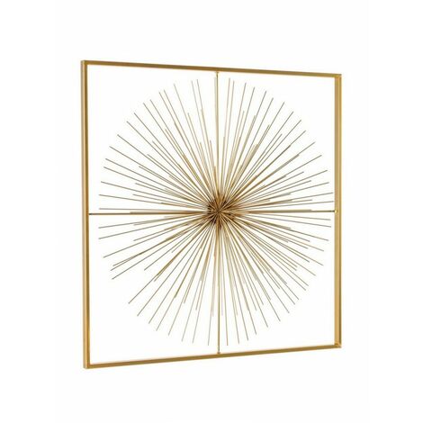 Parete Auriel 70x70 cm in Acciaio