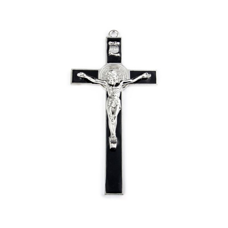 Parete croce crocifisso metallo appeso croci