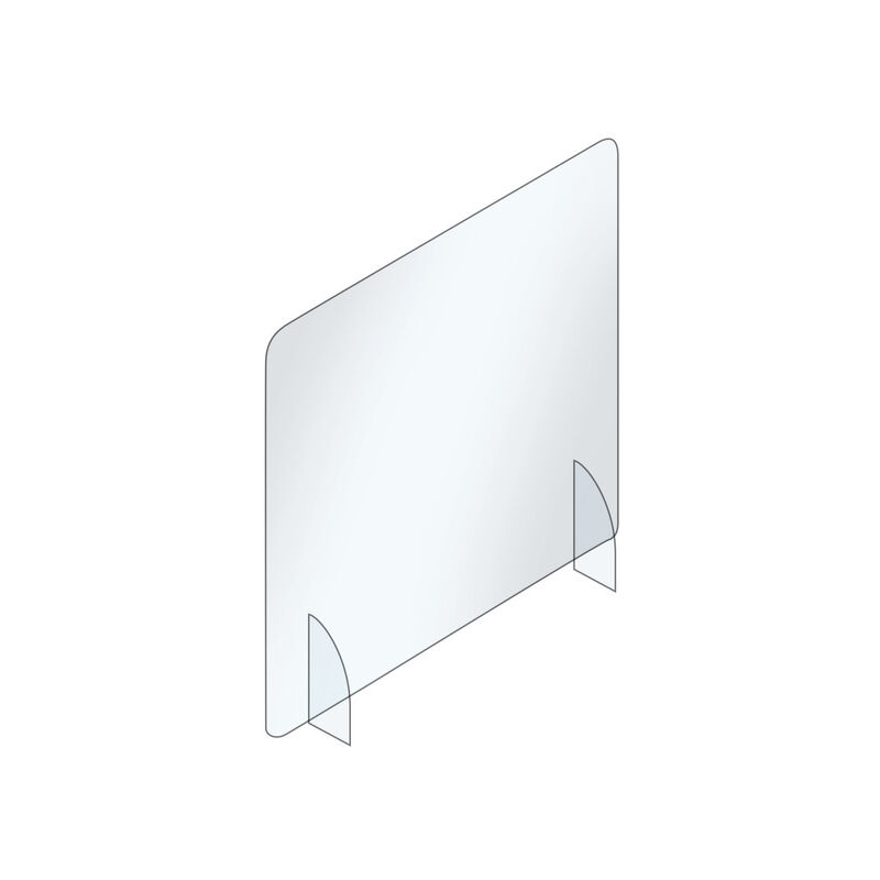 Parete divisoria Seco SE-ASCREEN600 60x60 cm senza...