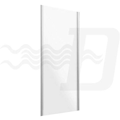 PARETE FISSA CRISTALLO 4MM LINEA OXYGEN (cm 88-90 - H.190)