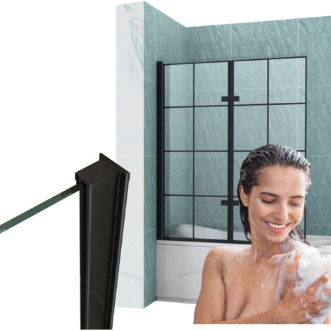 PARETE VASCA HAMILTON 2 ANTE 100X150 FISSA NERA