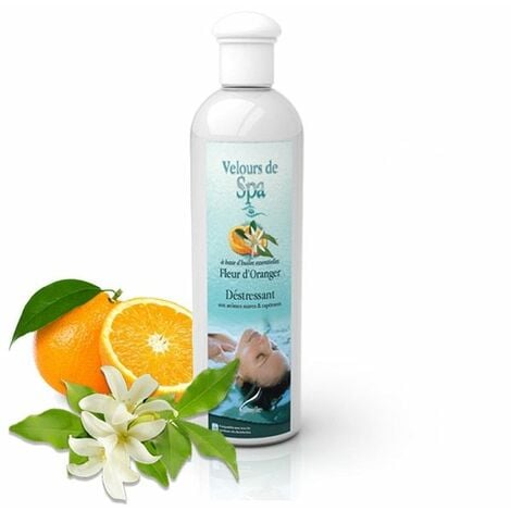 Parfum de Spa à base d'huiles essentielles à la Fleur d'Oranger Camylle 250 ml