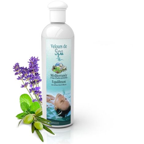 Parfum de Spa à base d'huiles essentielles Méditerranée Camylle - 250 ml