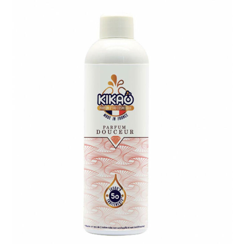 

Parfum kikao Douceur 250ml Delicadas notas de flores blancas, para la piscina del spa