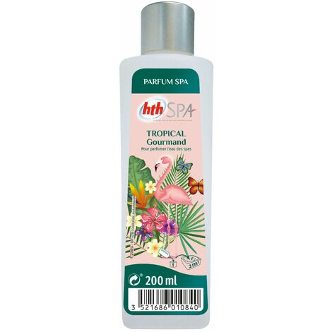 Parfum tropical pour SPA 200mL – HTH. odeur gourmande. parfum d'origine naturelle. élaboré en France