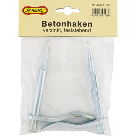 PARIERE Betonhaken verz. drehbar 150mm 2Stück/Btl.
