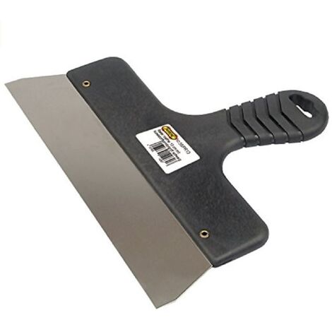 PARIERE Rakel Rostfrei 23cm mit Kunststoff Komfortgriff Schwarz
