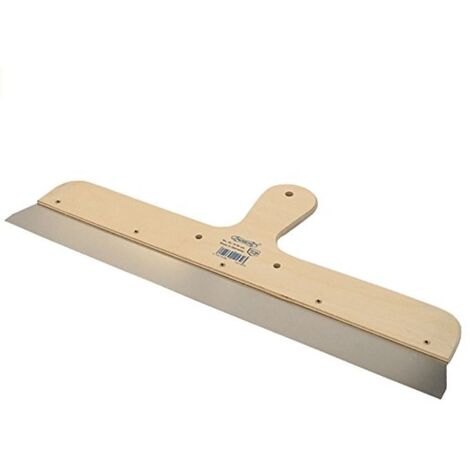 PARIERE Rakel Rostfrei 40cm mit Griff aus Sperrholz