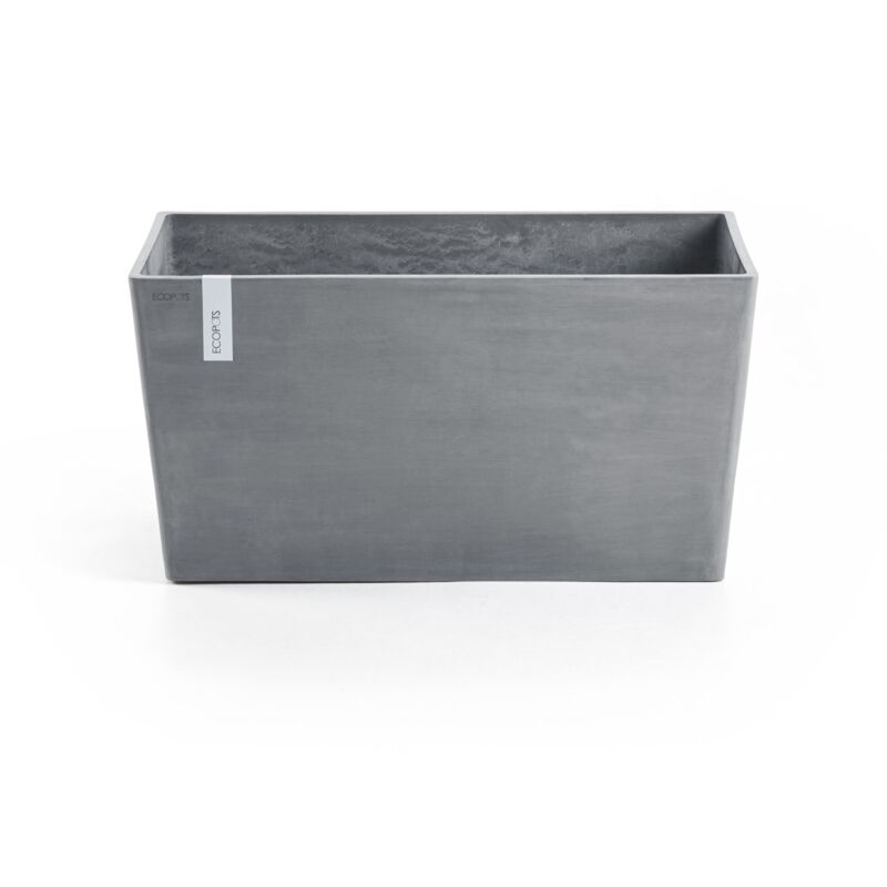 Ecopots Paris 60 Blumentopf – L 60 Cm X B 26, 2 Cm X H 40, 5 Cm – Taupe – Innen- Und Außenbereich