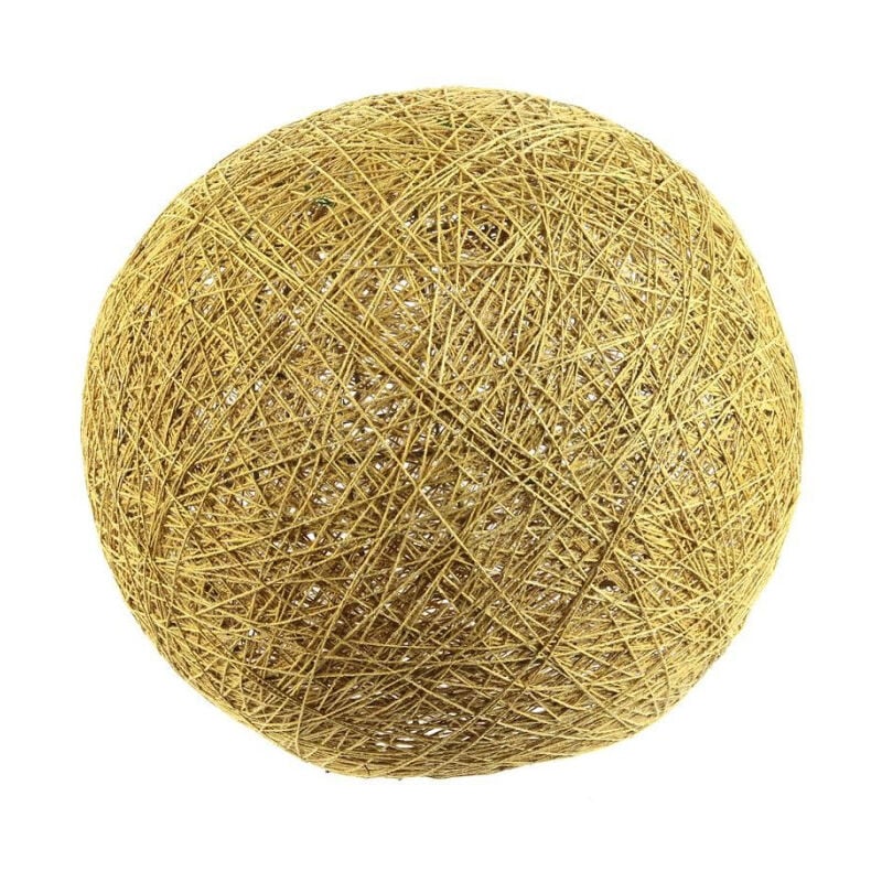 Abat-Jour Déco 'Suspension' 30cm Moutarde