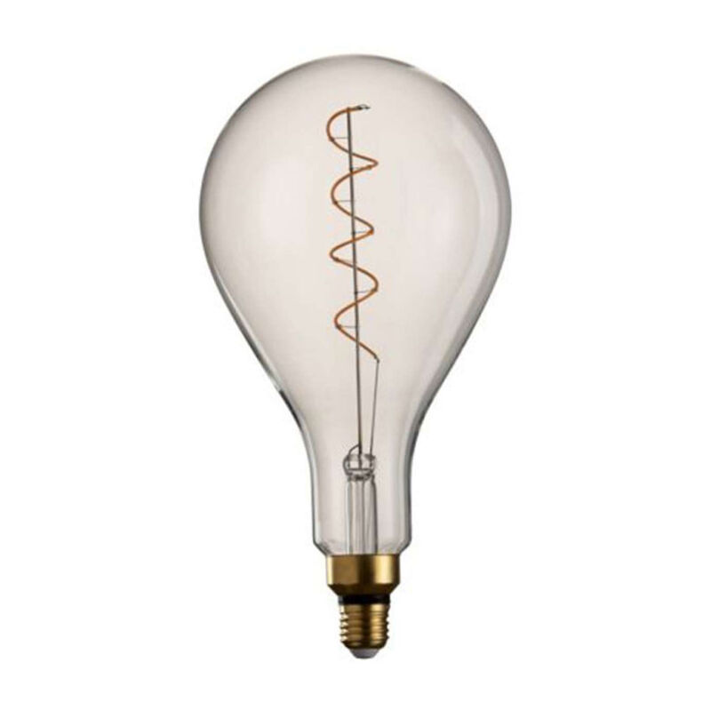 Ampoule Design spirale 30cm Transparent - Paris Prix