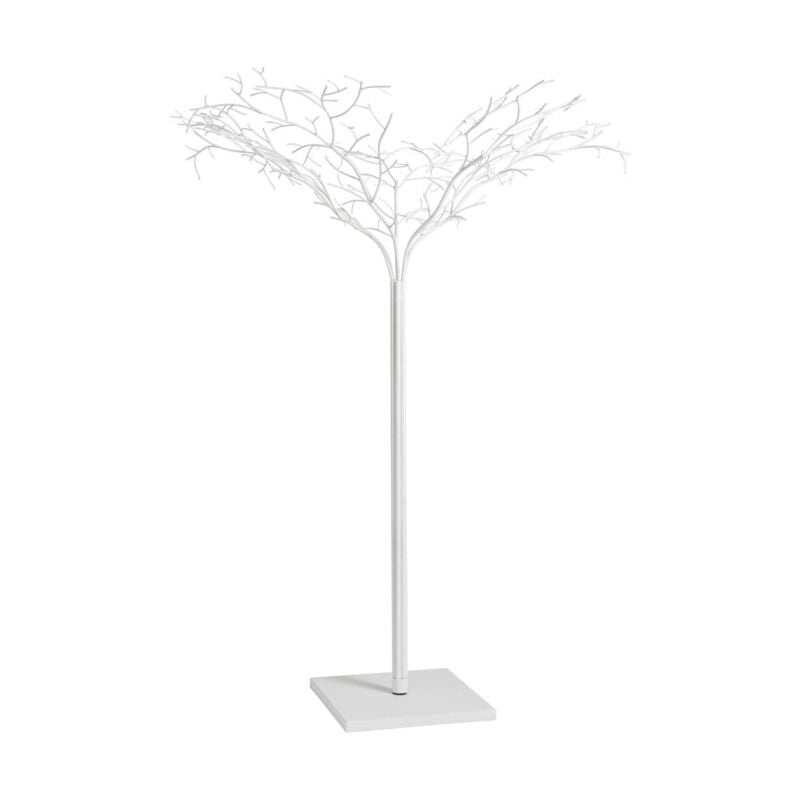 Paris Prix - Arbre Décoratif en Métal 'Féerique' 180cm Blanc