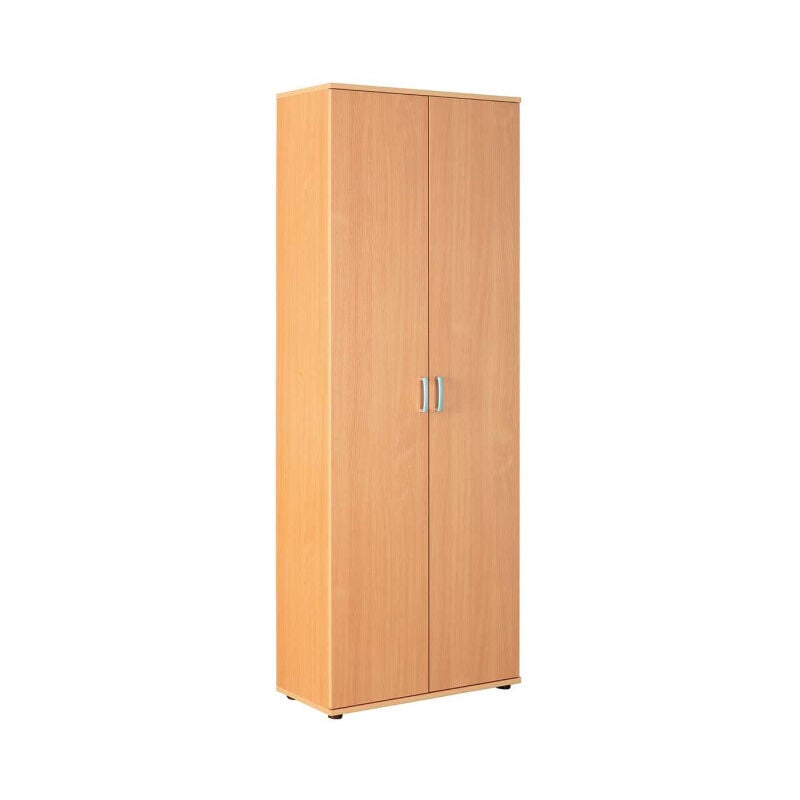 Paris Prix - Armoire 2 Portes 'Lorenzo' 189cm Naturel