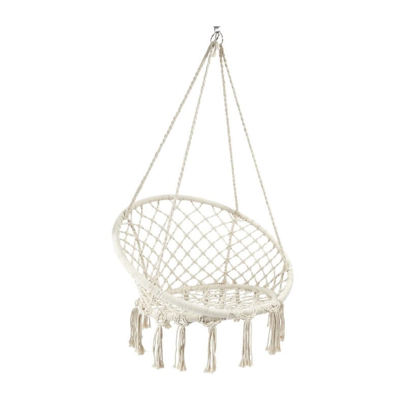 Balancelle Macramé 'Sumatra' 120cm Beige