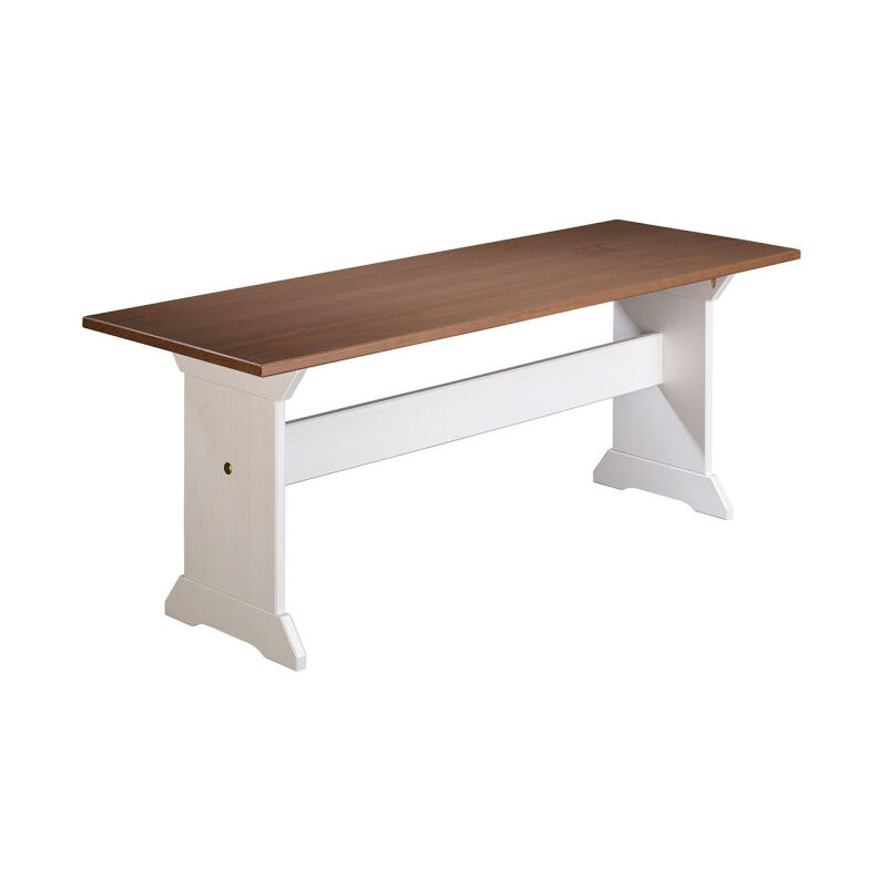 Paris Prix - Banc Design En Bois terland 110cm Blanc