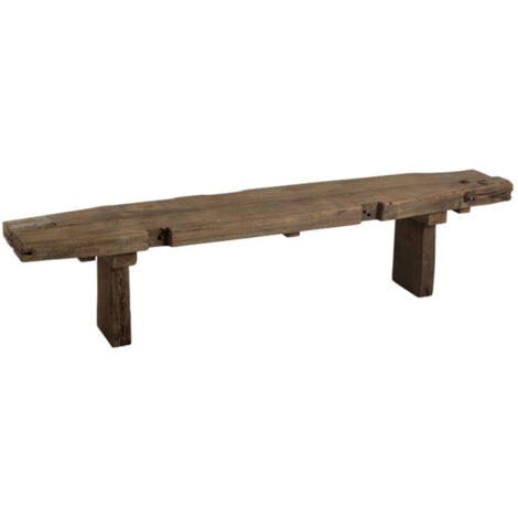 Paris Prix - Banc Vintage En Bois perceval 180cm Marron