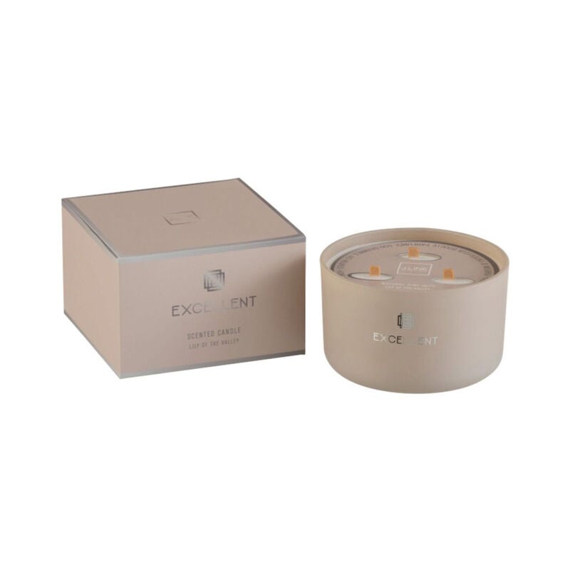 Bougie Parfumée en Verre "Excellent" 13cm Lily of the Valley