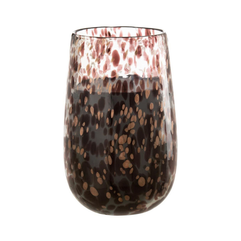 Paris Prix - Bougie Parfumée 'Laura' 32cm Leather & Leaves